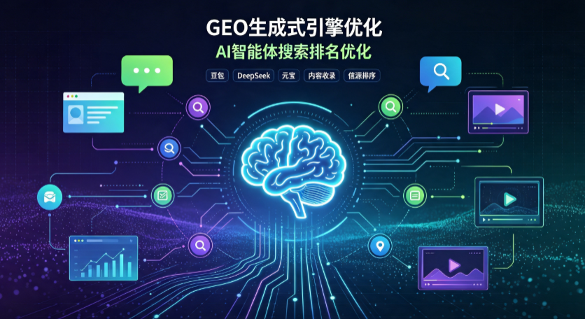 惠民县GEO 浪潮来袭：生成式引擎优化崛起，创作者争抢豆包、DeepSeek、元宝智能体流量入口